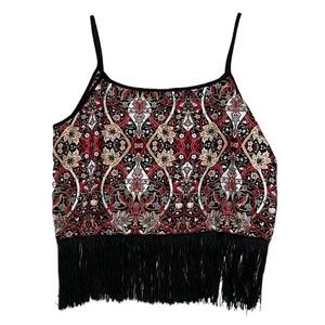 Fringe Crop Top